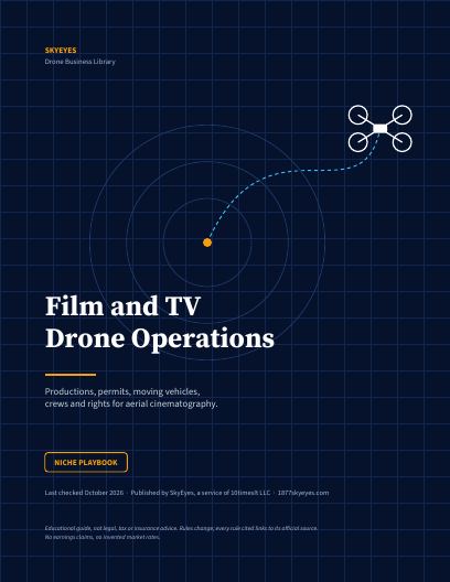 Cover of Film and TV Drone Playbook