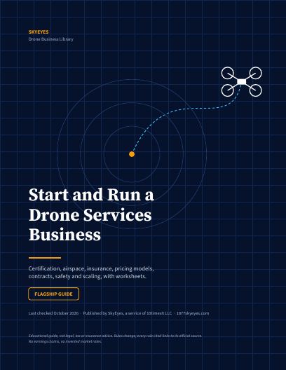 Cover of Start and Run a Drone Services Business